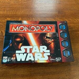 Hasbro Star Wars Monopoly Game - Red and Black